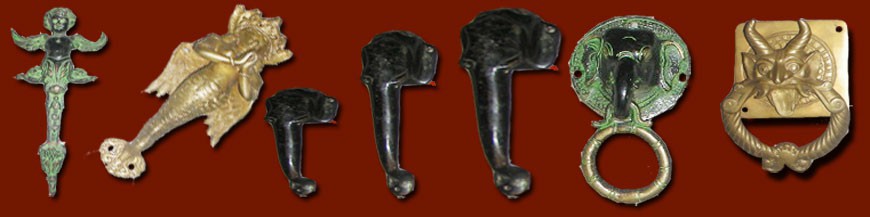 Bronze handles